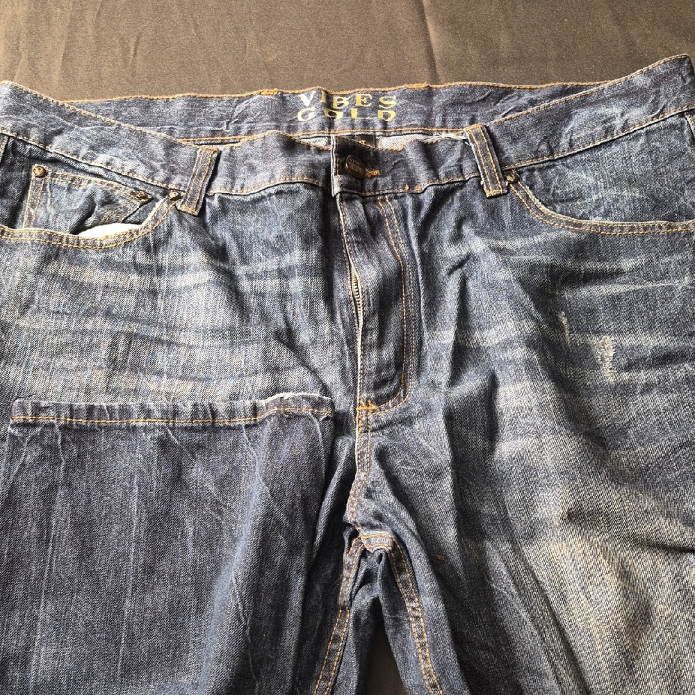 Vibes Gold Label Men's Blue Jeans